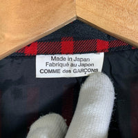 COMME des GARCONS HOMME PLUS コムデギャルソンオムプリュス ドッキング 3B テーラードジャケット マルチカラー チェック レオパード 3重 PF-J007 AD2020 Size S 福生店