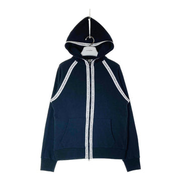 BILLIONAIRE BOY CLUB ビリオネアボーイズクラブ テープモチーフ フルジップ パーカー ブラック sizeM 瑞穂店