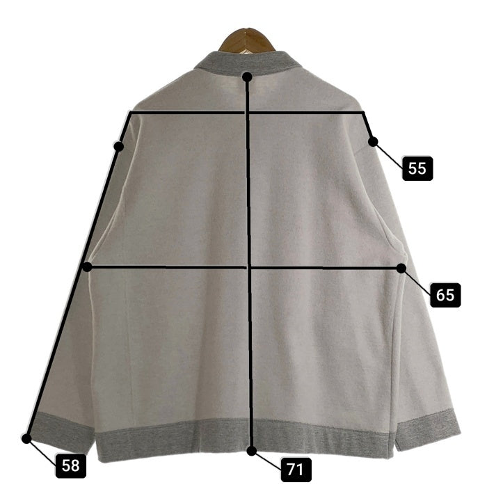 RELAX FIT リラックスフィット BLANKET スウェット パイル カバーオール グレー ホワイト Size F 福生店