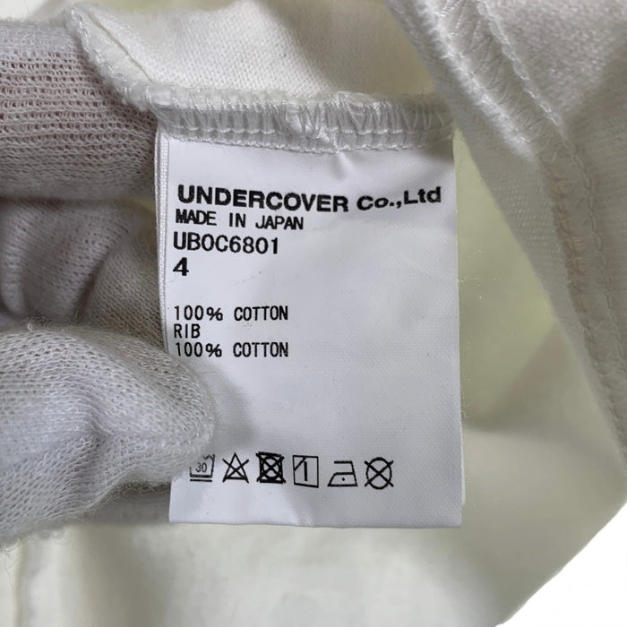 UNDERCOVER アンダーカバー BASIC T ベーシック 半袖 Tシャツ ホワイト Size 4 福生店