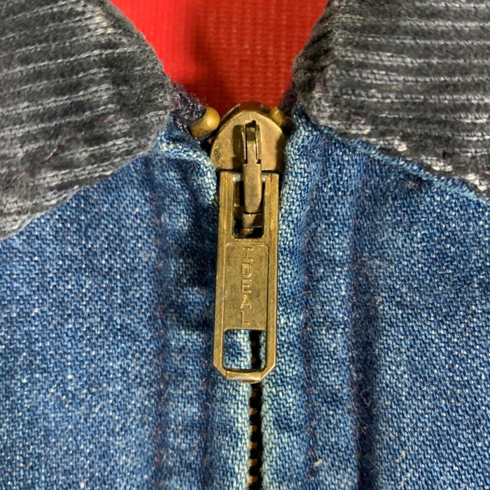 70's OSHKOSH オシュコシュ デニムワークジャケット 裏キルティング インディゴ 701-8212 USA製 Size 46R 福生店