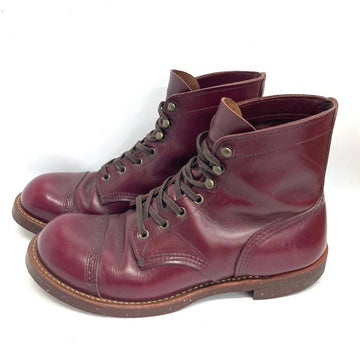 RED WING レッドウィング 8012 アイアンレンジマンソン ワークブーツ バーガンディー 05/15 Size 26.5cm 瑞穂店