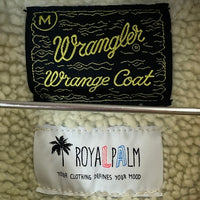 Wrangler ラングラー x ROYAL PALM ロイヤルパーム WS9147  別注 CORDUROY WRANCH COAT コンチョボタン コーデュロイボアランチコート ネイビー sizeM 瑞穂店