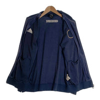 adidas アディダス CHELSEA FC チェルシー FC ベロア トラックジャケット 刺繡ロゴ ネイビー E91593 Size L 福生店