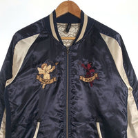 glamb グラム Shepherd's God blouson シェパーズゴッドブルゾン スカジャン ネイビー GB13AT/JKT05 Size 3 福生店