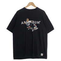 APPLEBUM アップルバム SB Boy イラストロゴプリント Tシャツ ブラック Size XL 福生店