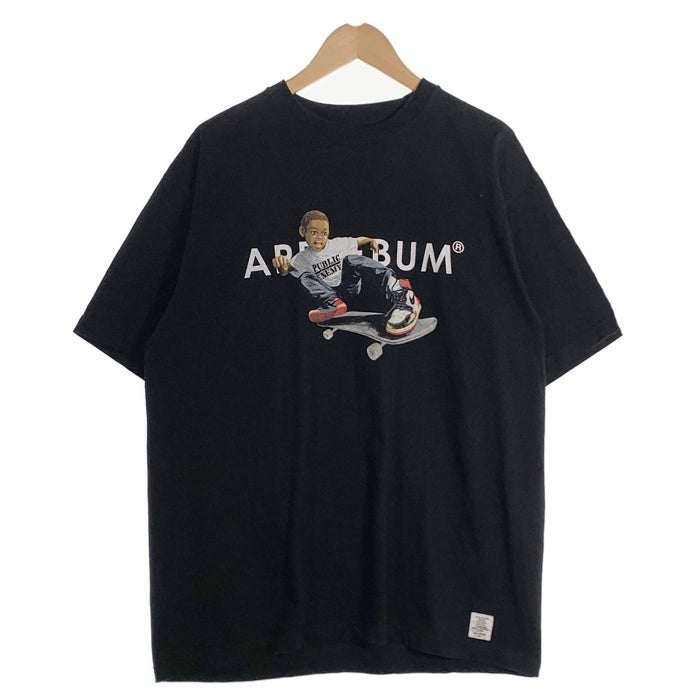 APPLEBUM アップルバム SB Boy イラストロゴプリント Tシャツ ブラック Size XL 福生店