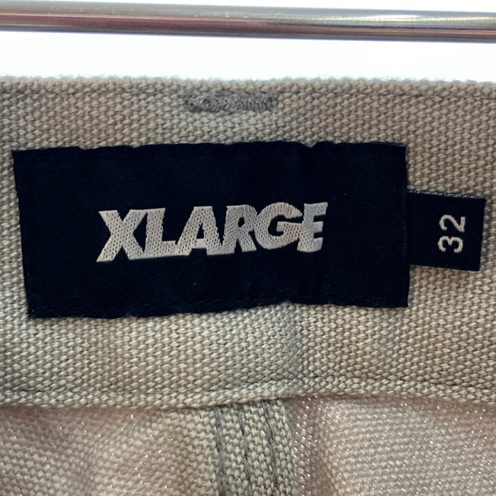 XLARGE エクストララージ ダブルニー ペインターパンツ グレー size32 瑞穂店
