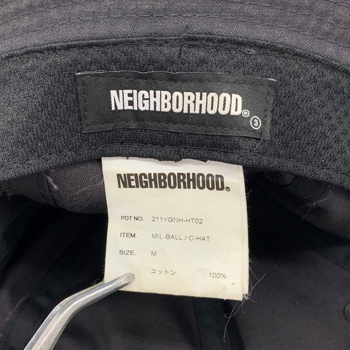 NEIGHBORHOOD ネイバーフッド 21SS MIL-BALL / C-HAT バケットハット ブラック 211YGNH-HT02 Size M 福生店