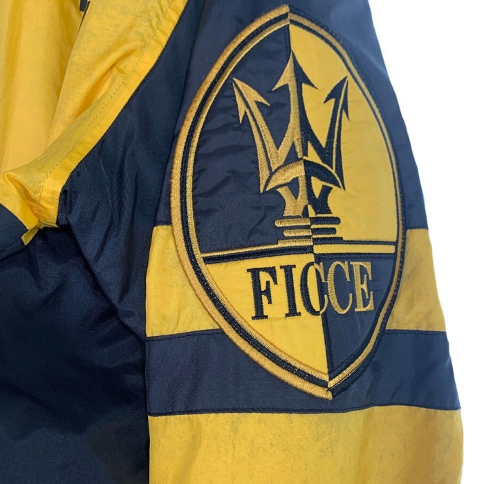 Ficce フィッチェ ジップアップ ナイロンブルゾン ジャケット イエロー 中綿 ヨシユキコニシ Size 不明 福生店