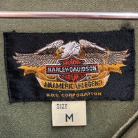 HARLEY DAVIDSON ハーレーダビッドソン コットンアノラックパーカー カーキ sizeM 瑞穂店