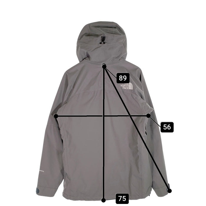 THE NORTH FACE ノースフェイス Mountaineering Jacket マウンテニアリングジャケット GORE-TEX ゴアテックス マウンテンパーカー グレー NP62002Z Size L 福生店