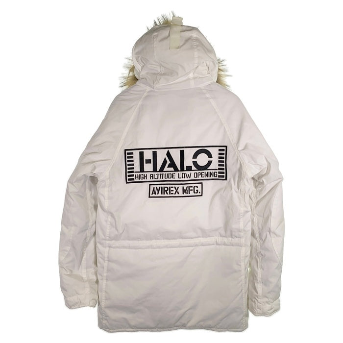 AVIREX アヴィレックス 19AW N-３B MODIFIED HALO フライトジャケット ホワイト 6192170 Size L 福生店