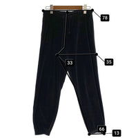 NASTOYS ナストイズ Velor Track Pants ベロアトラックパンツ イージー ブラック Size M 福生店