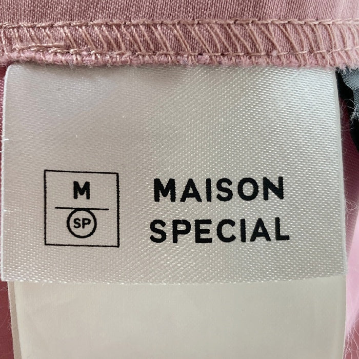 MAISON SPECIAL メゾンスペシャル 21222465604 ドロストカーゴパンツ ピンク size38 瑞穂店