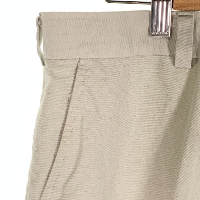 Brooks Brothers ブルックスブラザーズ リネン コットン スラックス パンツ アイボリー Size 35 福生店