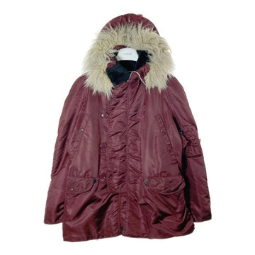 ALPHA INDUSTRIES アルファインダストリーズ USA製 90's IDEALジップ N-3B フライトジャケット ボルドー sizeL 瑞穂店