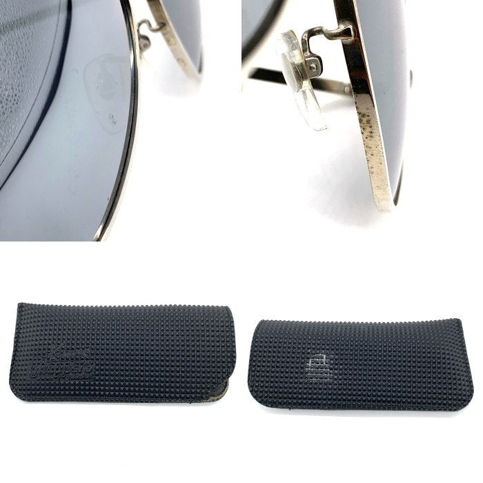 TENDERLOIN テンダーロイン K-SEVEN T-CHOPPER ダブルブリッジ ティアドロップサングラス シルバー ブラック ミラーレンズ 福生店