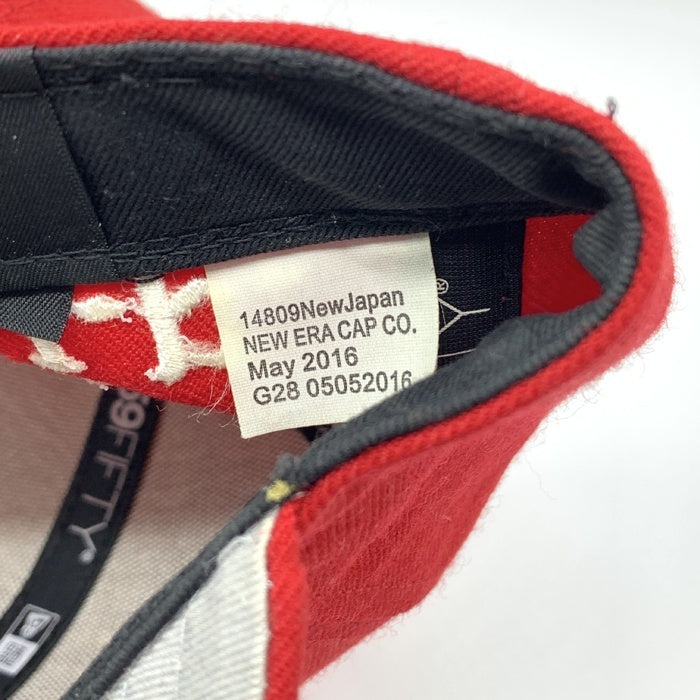 SUPREME シュプリーム 16AW R.I.P New Era Box Logo ニューエラ ボックスロゴ キャップ 59FIFTY レッド Size 7 1/2 (59.6cm) 福生店
