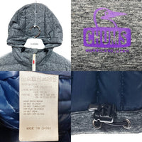 CHUMS チャムス ダウンジャケット レディース グレー sizeL 瑞穂店