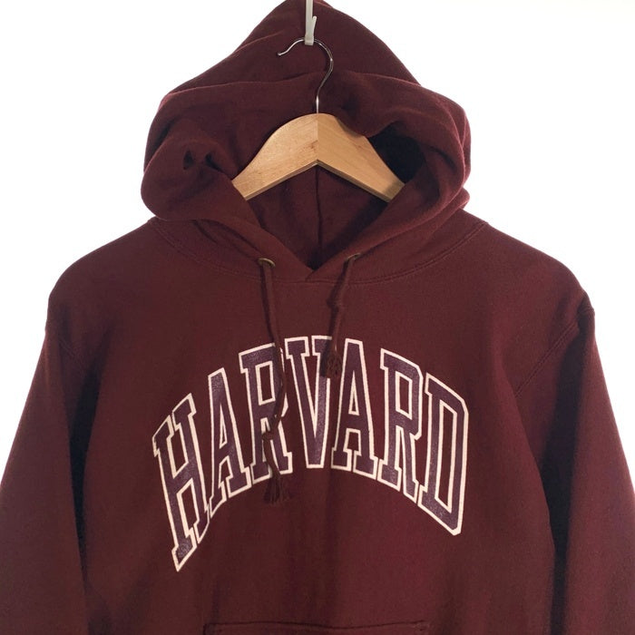 80's Champion チャンピオン REVERSE WEAVE リバースウィーブ HARVARD ハーバード大学 トリコタグ プリントタグ プルオーバー パーカー フーディー バーガンディー USA製 Size M 福生店
