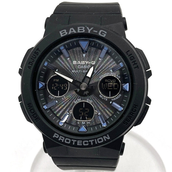CASIO カシオ Baby-G マルチバンド6 デジアナクォーツ腕時計 ネオンイルミネーターブラック レディース BGA-2500 瑞穂店