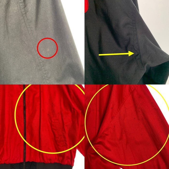 90's Marlboro Reversible Jacket マルボロ リバーシブルジャケット ブラック レッド ロゴワッペン Size XL 福生店