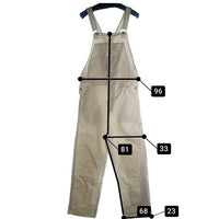 Carhartt WIP カーハートワークインプログレス Toogood トゥーグッド FARMER BIB OVERALL ファーマービブオーバーオール ダック地 ホワイト I030737 Size S 福生店