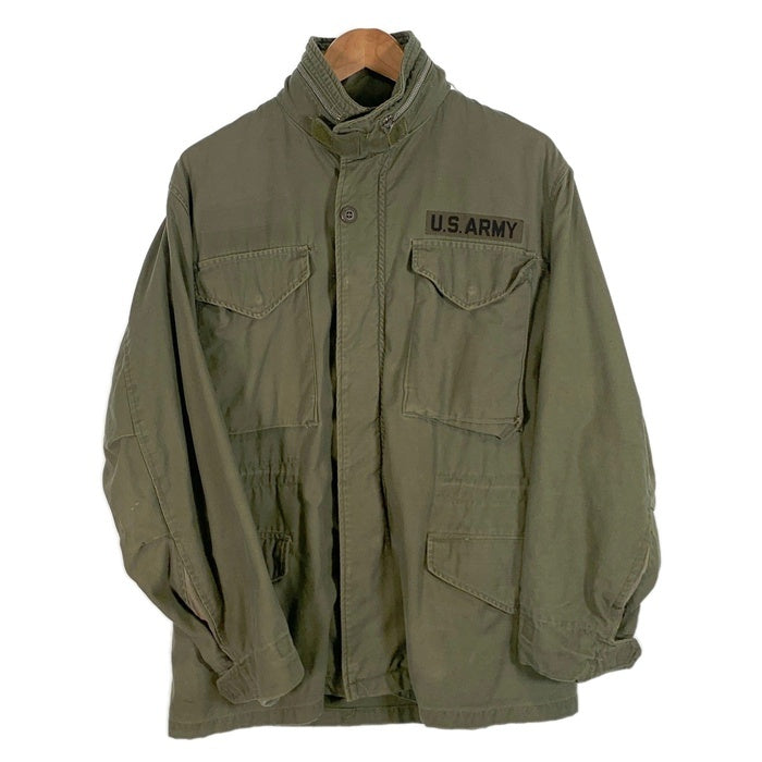 60's U.S.ARMY 米陸軍 M-65 1st ミリタリーフィールドジャケット オリーブ アルミジップ エポーレット無 Size S-S 福生店