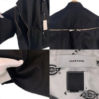 FACETASM ファセッタズム DICKIES ディッキーズ KUNG-FU JACKET カンフージャケット ブラック MIMI-JK-U06 Size 3 福生店