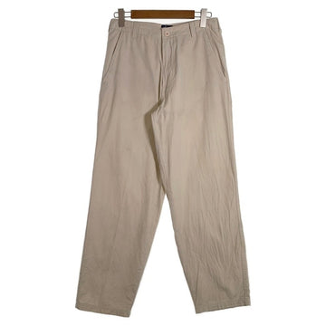 90's STUSSY ステューシー コットンキャンバス トラウザー パンツ ホワイト 中国製 紺タグ Size 32 福生店