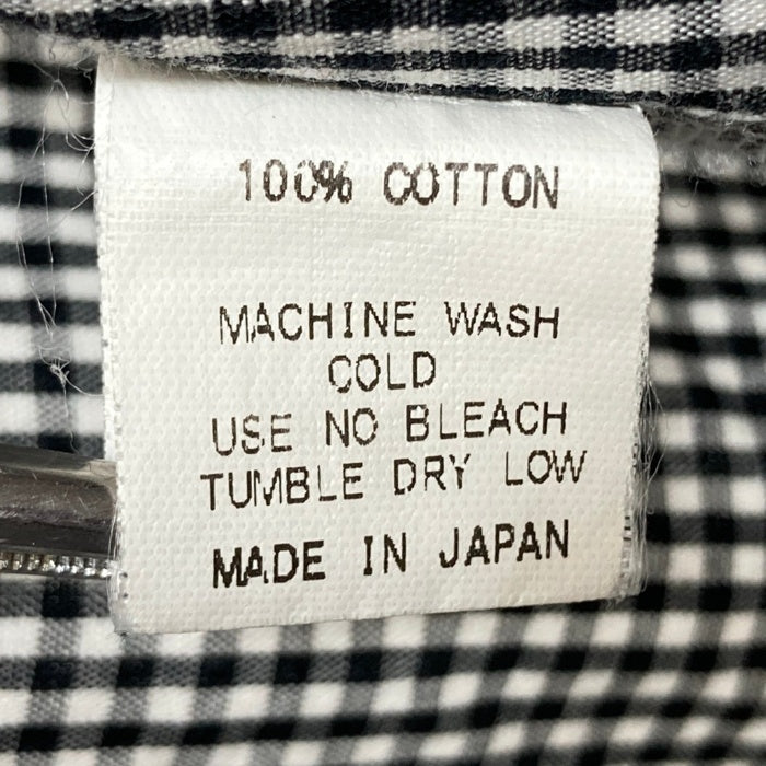 corefighter コアファイター 短丈 両ポケット チェックシャツ ブラック sizeS 瑞穂店