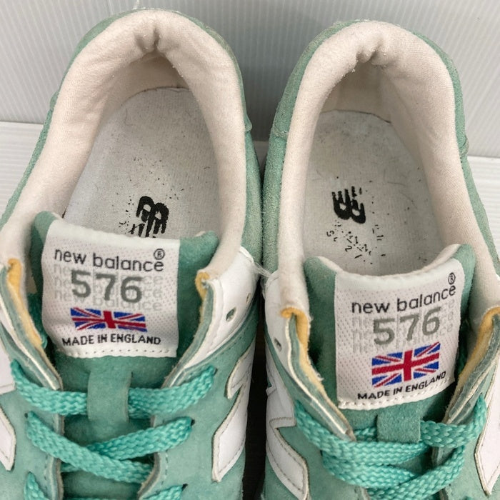 New Balance ニューバランス W576MM イングランド製 スニーカー グリーン sizeUS7 瑞穂店