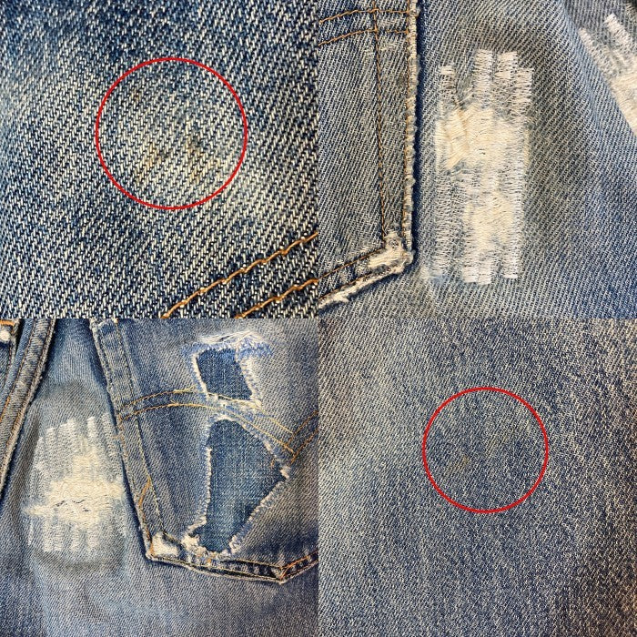 Levi's リーバイス 501 USA製 98年 ボタン裏553 リペア多数 デニムパンツ インディゴ size32 瑞穂店