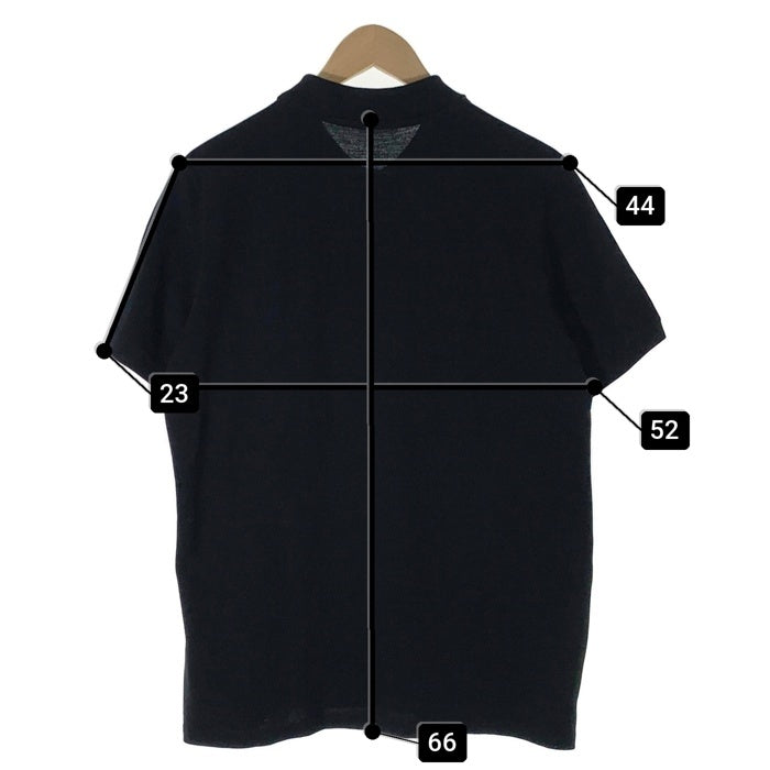 PRADA SPORT プラダスポーツ コットン 半袖ポロシャツ ブラック Size L 福生店