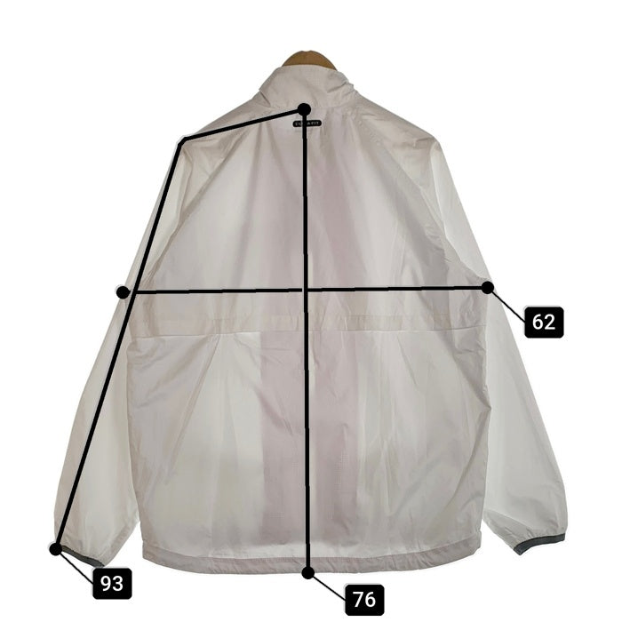 00's NIKE ナイキ ウィンドブレーカー ジップアップジャケット 5分丈ショートパンツ セットアップ ホワイト チェック Size XXL/L 福生店