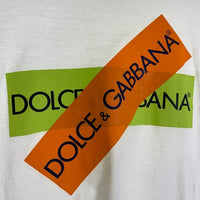 DOLCE&GABBANA ドルチェアンドガッバーナ ロゴプリント Tシャツ ホワイト Size 54 福生店