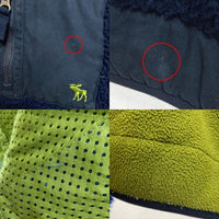 Abercrombie&Fitch アバクロンビー&フィッチ ボアフリースジャケット ネイビー Size L 瑞穂店