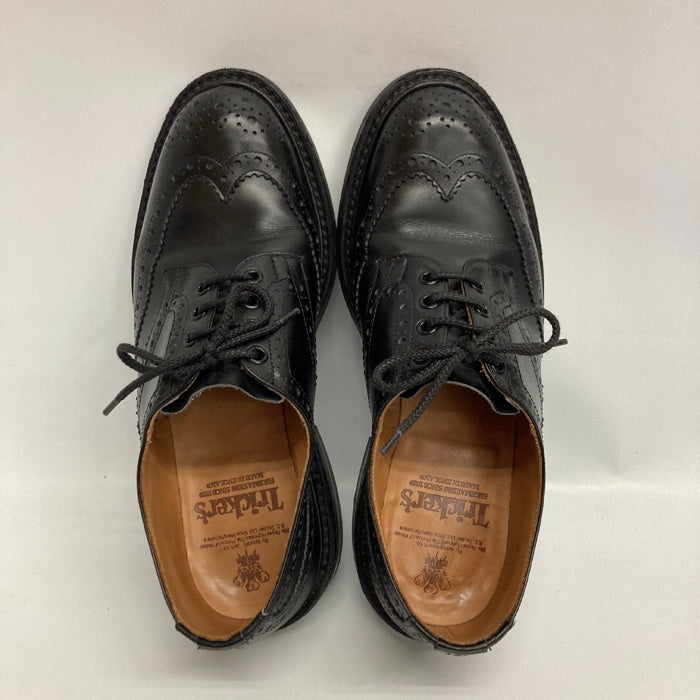 Tricker's トリッカーズ BOURTON 5633/123 ウィングチップシューズ ブラック sizeUK8 1/2 瑞穂店