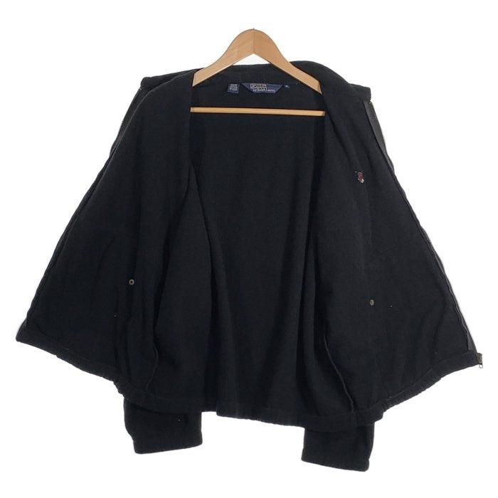 Polo by Ralph Lauren ポロラルフローレン フリース ジップアップジャケット スウィングトップ ブラック Size M 福生店
