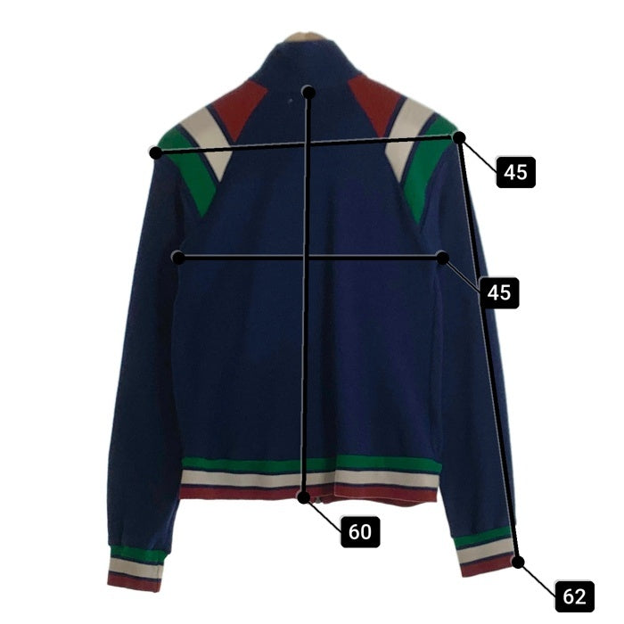 50's 60's Press-Gard ELDERADO アクリルニット ジップアップ トラックジャケット ネイビー Size XL(18-20) 福生店