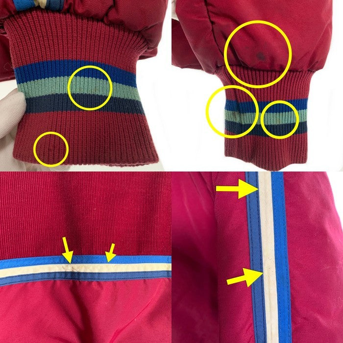 70`s Levi's リーバイス コーデュロイ切替 スキージャケット 中綿 バーガンディー TALON Size M 福生店