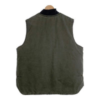 00‘ｓ Carhartt カーハート Duck Work Vest ダック ワーク ベスト モスグリーン Size XXL相当 福生店