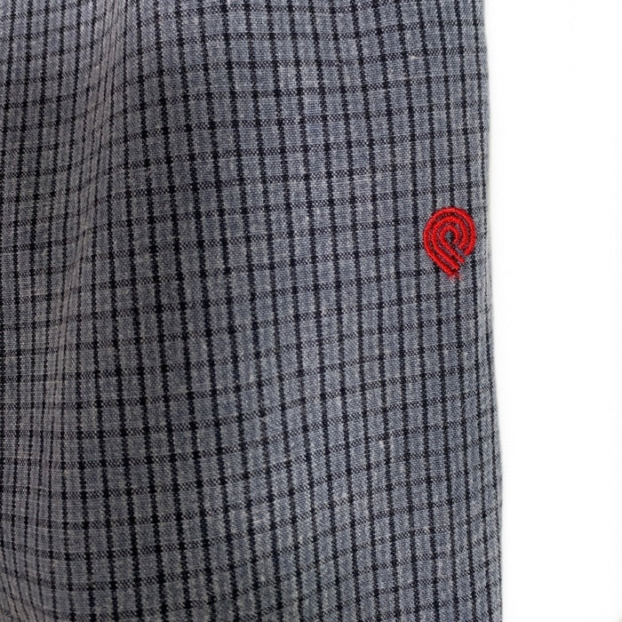 90's POWELL PERALTA パウエルペラルタ コットン イージーパンツ チェック ライトブルー USA製 スケート Size M 福生店