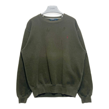 Polo by Ralph Lauren ポロラルフローレン クルーネックスウェットトレーナー モスグリーン Size S 瑞穂店
