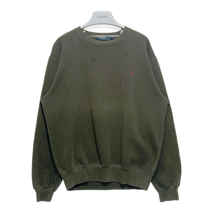 Polo by Ralph Lauren ポロラルフローレン クルーネックスウェットトレーナー モスグリーン Size S 瑞穂店