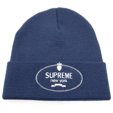 SUPREME シュプリーム 24AW Crest Beanie クレスト ビーニーキャップ ネイビー 福生店