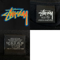 STUSSY ステューシー 24SS THERMAL STOCK TEE サーモグラフィー プリント Tシャツ ブラック Size XL 福生店