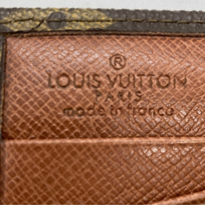 LOUIS VUITTON ルイヴィトン モノグラム Wホック財布 旧型 ヴィンテージ ブラウン 瑞穂店