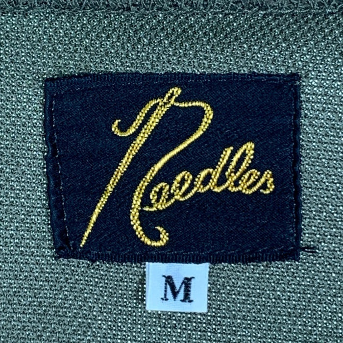 Needles ニードルズ TRACK JACKET Poly Smooth トラックジャケット ポリスムース オリーブ グレー Size M 福生店